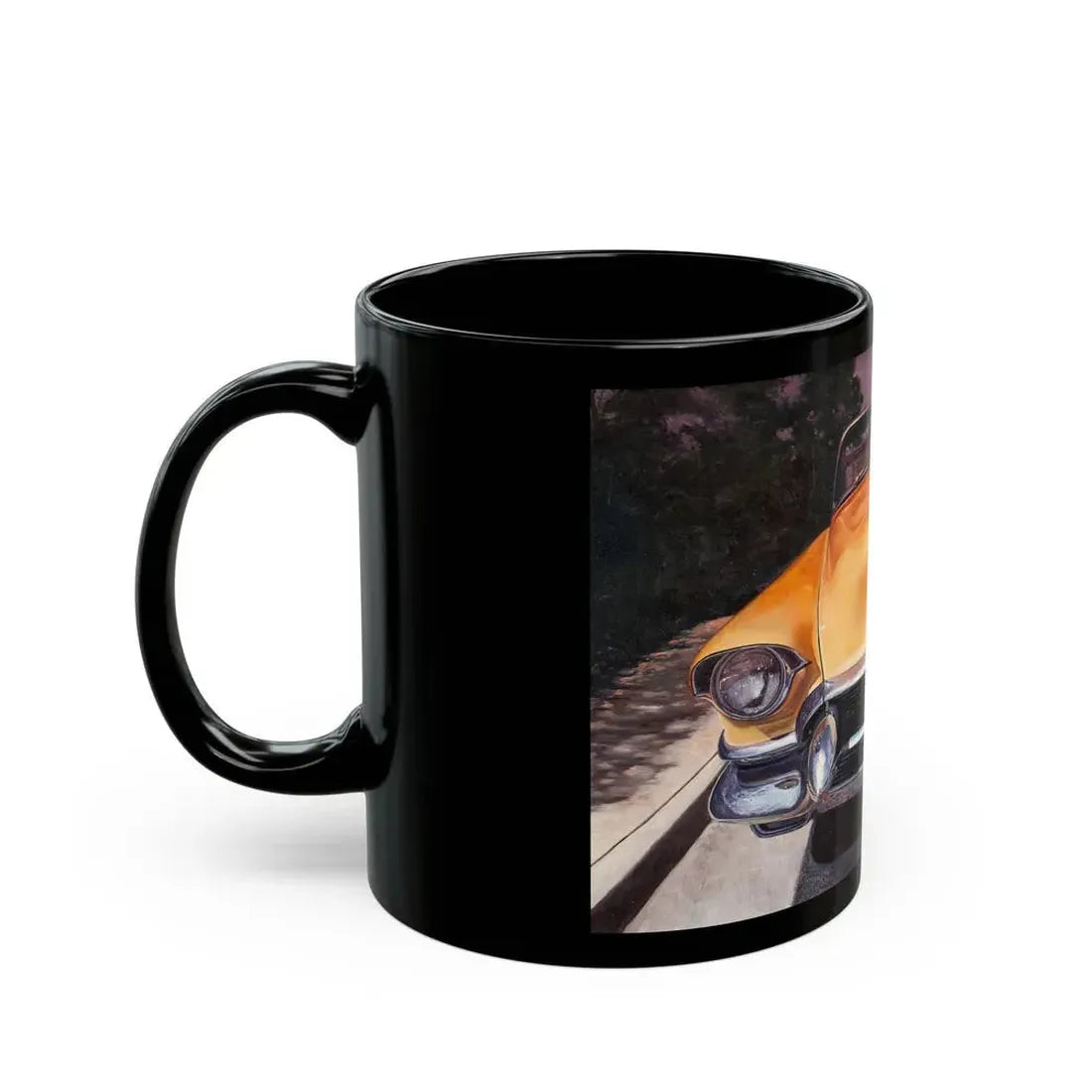 Cadillac Convertible - Black Coffee Mug - Go Mug Yourself