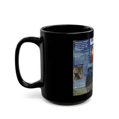 CADILLAC RANCH (VHS COVER) - Black Coffee Mug-Go Mug Yourself