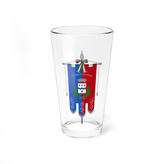 Cadoneghe-Gonfalone (Italy) Pint Glass 16oz 16oz - Go Mug Yourself