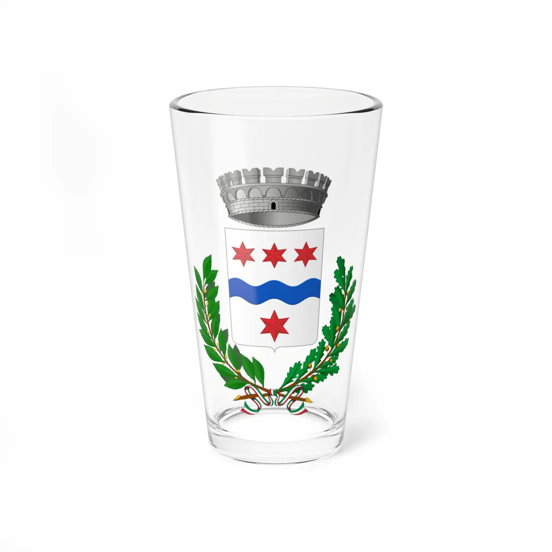 Cadoneghe-Stemma (Italy) (Coat of Arms) Pint Glass 16oz 16oz - Go Mug Yourself
