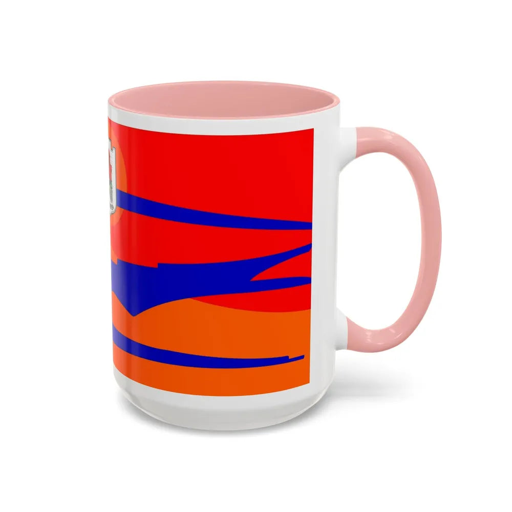 Flag of Ashtarak Armenia - Accent Coffee Mug-Go Mug Yourself