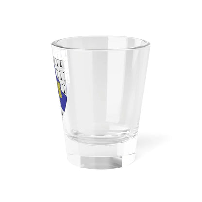 Caerphilly COA shield (United Kingdom) (Coat of Arms) Shot Glass 1.5oz - Go Mug Yourself