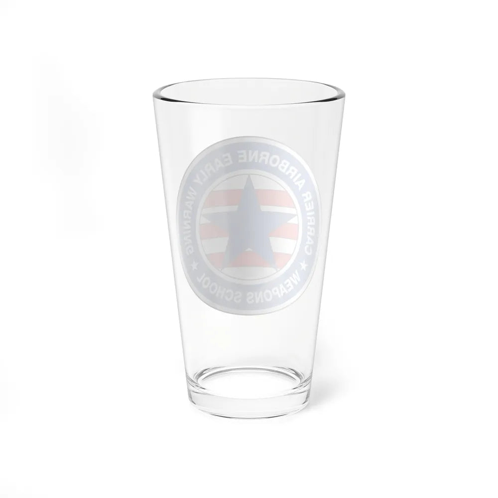 CAEWWS Carrier Airborne Early Warning Weapons School (U.S. Navy) Pint Glass 16oz-Go Mug Yourself