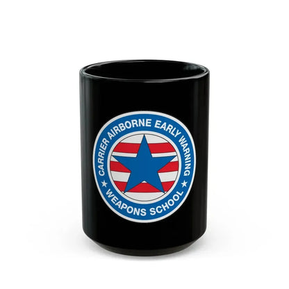 CAEWWS Carrier Airborne Early Warning Weapons School (U.S. Navy) Black Coffee Mug 15oz - Go Mug Yourself