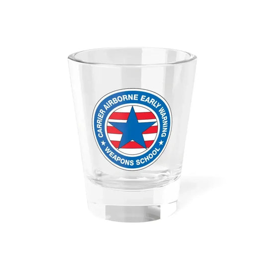 CAEWWS Carrier Airborne Early Warning Weapons School (U.S. Navy) Shot Glass 1.5oz 1.5oz - Go Mug Yourself