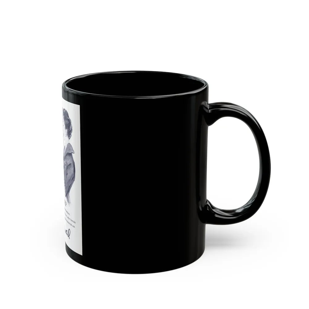 Germaine Monteil, 1959 - Black Coffee Mug-Go Mug Yourself