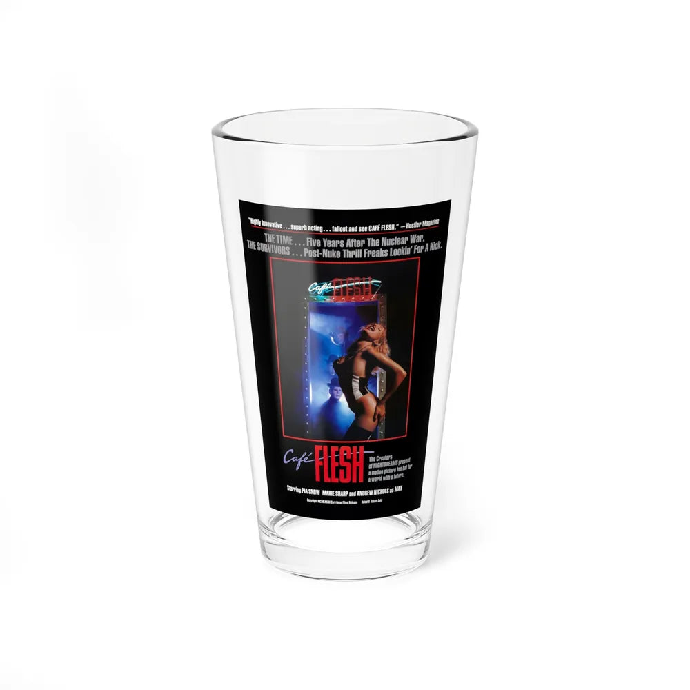 CAFE FLESH 1982 Movie Poster - Pint Glass 16oz-16oz-Go Mug Yourself