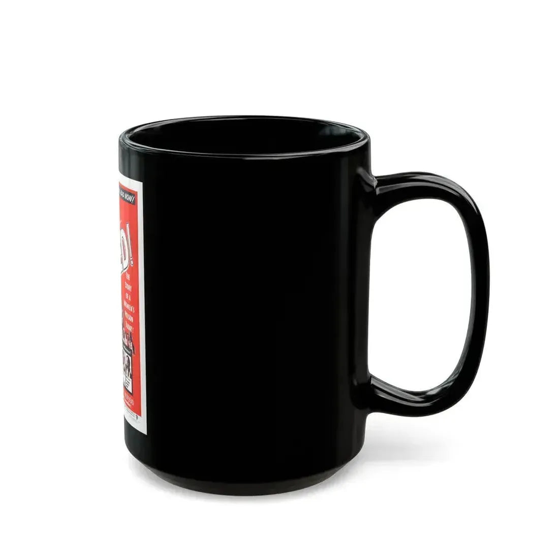 CAGED! (2) 1950 Movie Poster - Black Coffee Mug - Go Mug Yourself