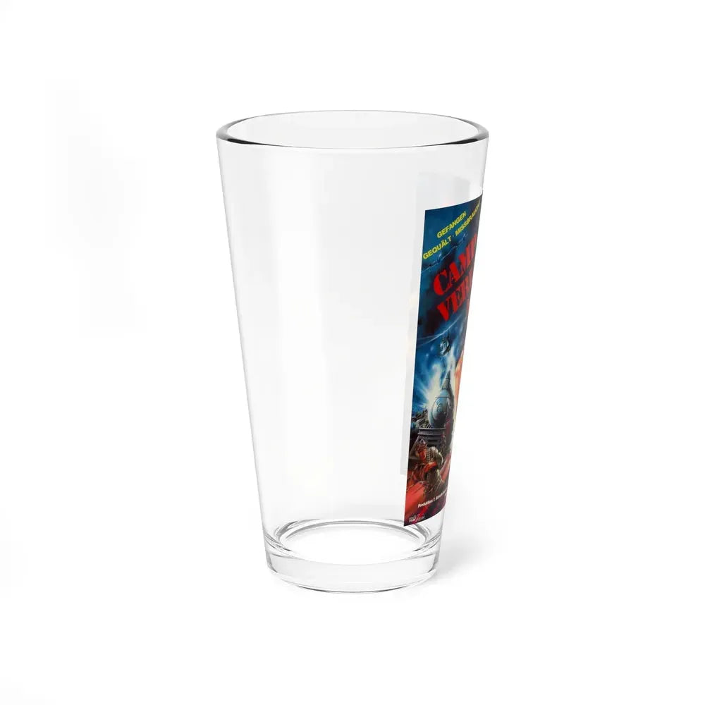 CAGED FURY (GERMAN) 1983 Movie Poster - Pint Glass 16oz - Go Mug Yourself