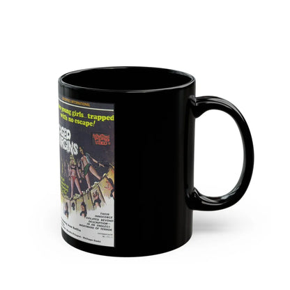 CAGED VIRGINS (VHS COVER) - Black Coffee Mug-Go Mug Yourself