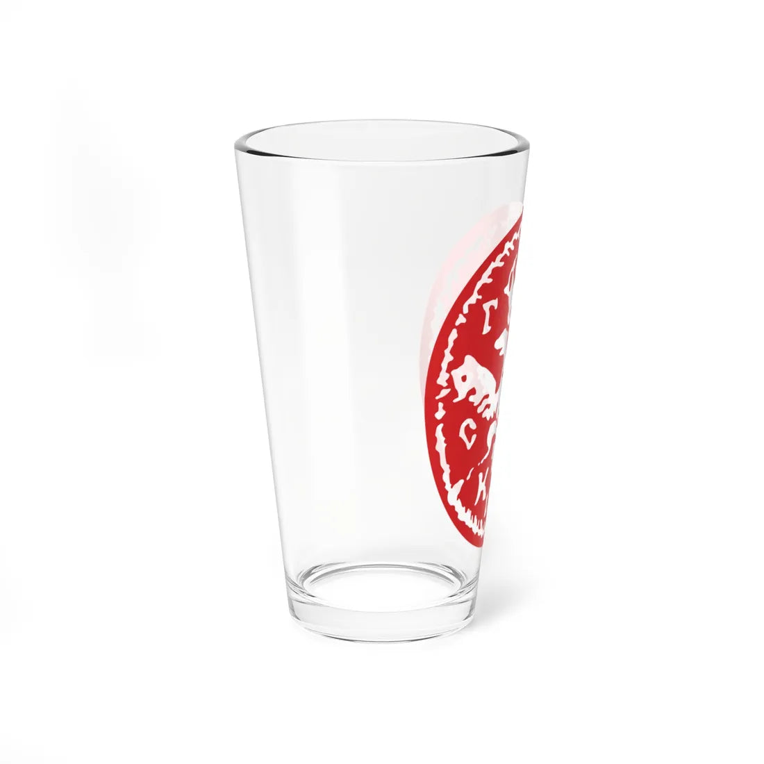 Caimacam of Craiova seal under Gheorghe Suțu 1819 (Algeria) (Coat of Arms) Pint Glass 16oz - Go Mug Yourself