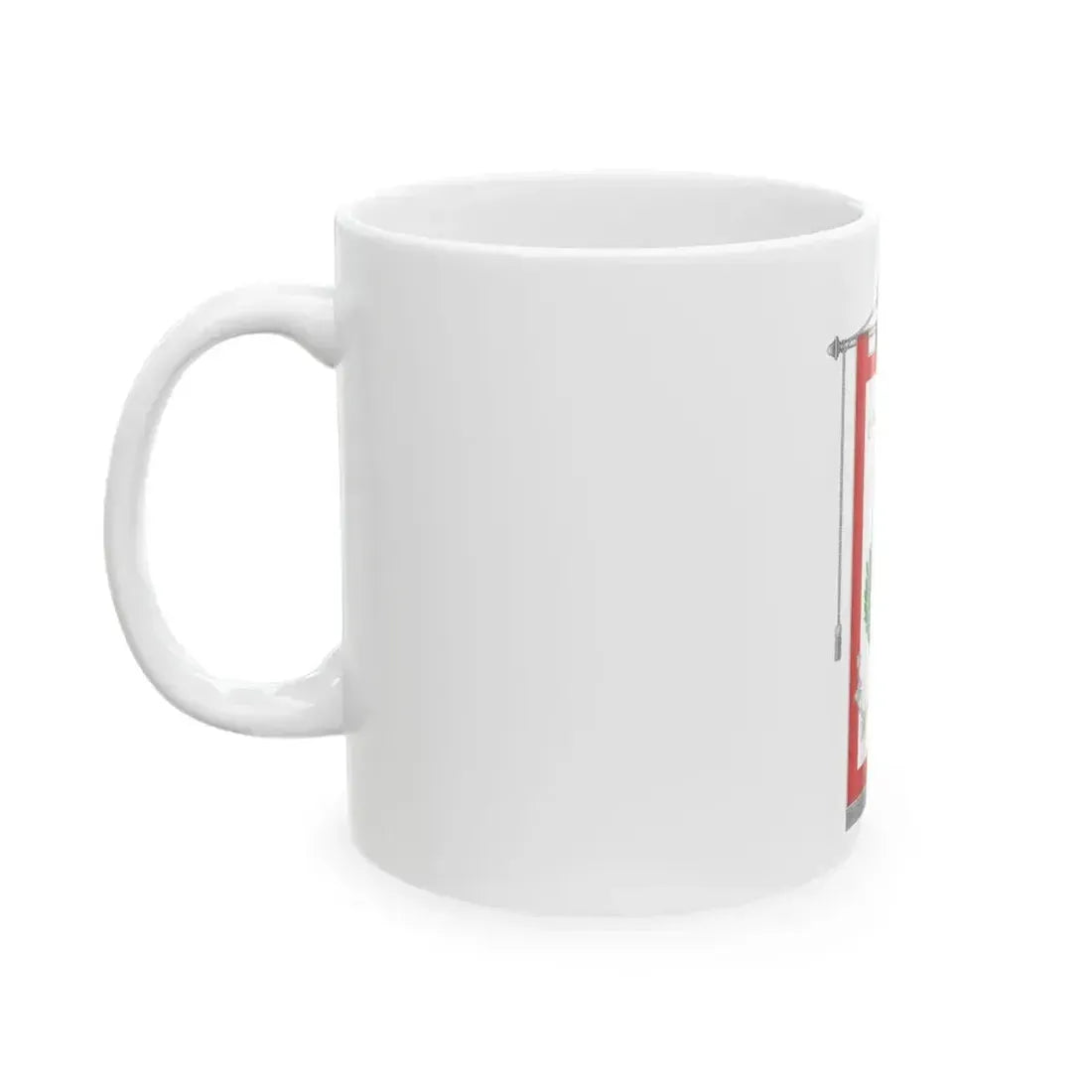 Caino-Gonfalone (Italy) White Coffee Mug - Go Mug Yourself