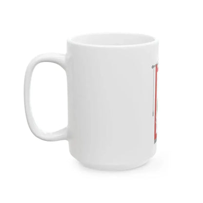 Caino-Gonfalone (Italy) White Coffee Mug - Go Mug Yourself