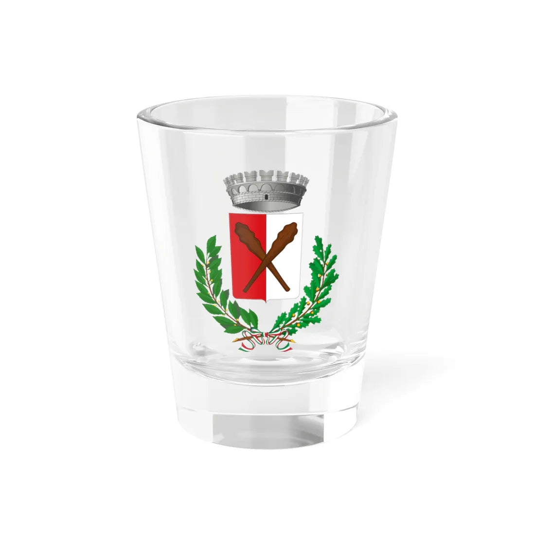 Caino-Stemma (Italy) (Coat of Arms) Shot Glass 1.5oz 1.5oz - Go Mug Yourself