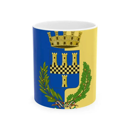 Cairo Montenotte-Bandiera (Italy) White Coffee Mug 11oz - Go Mug Yourself