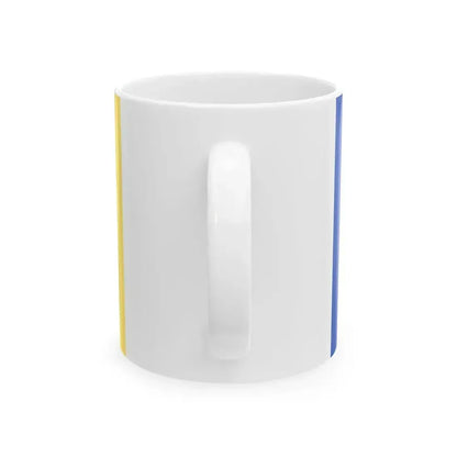 Cairo Montenotte-Bandiera (Italy) White Coffee Mug - Go Mug Yourself