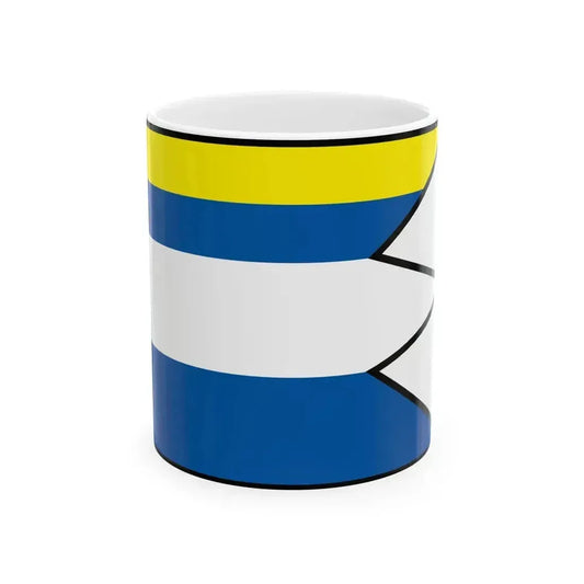 Caka Levice Flag (Slovakia) White Coffee Mug 11oz - Go Mug Yourself