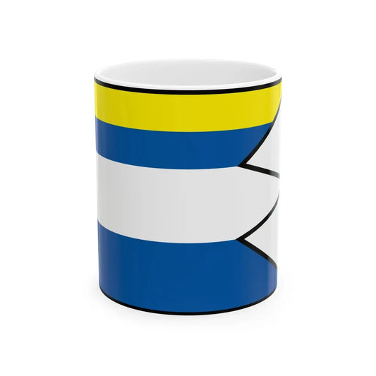 Caka Levice Flag (Slovakia) White Coffee Mug 11oz - Go Mug Yourself