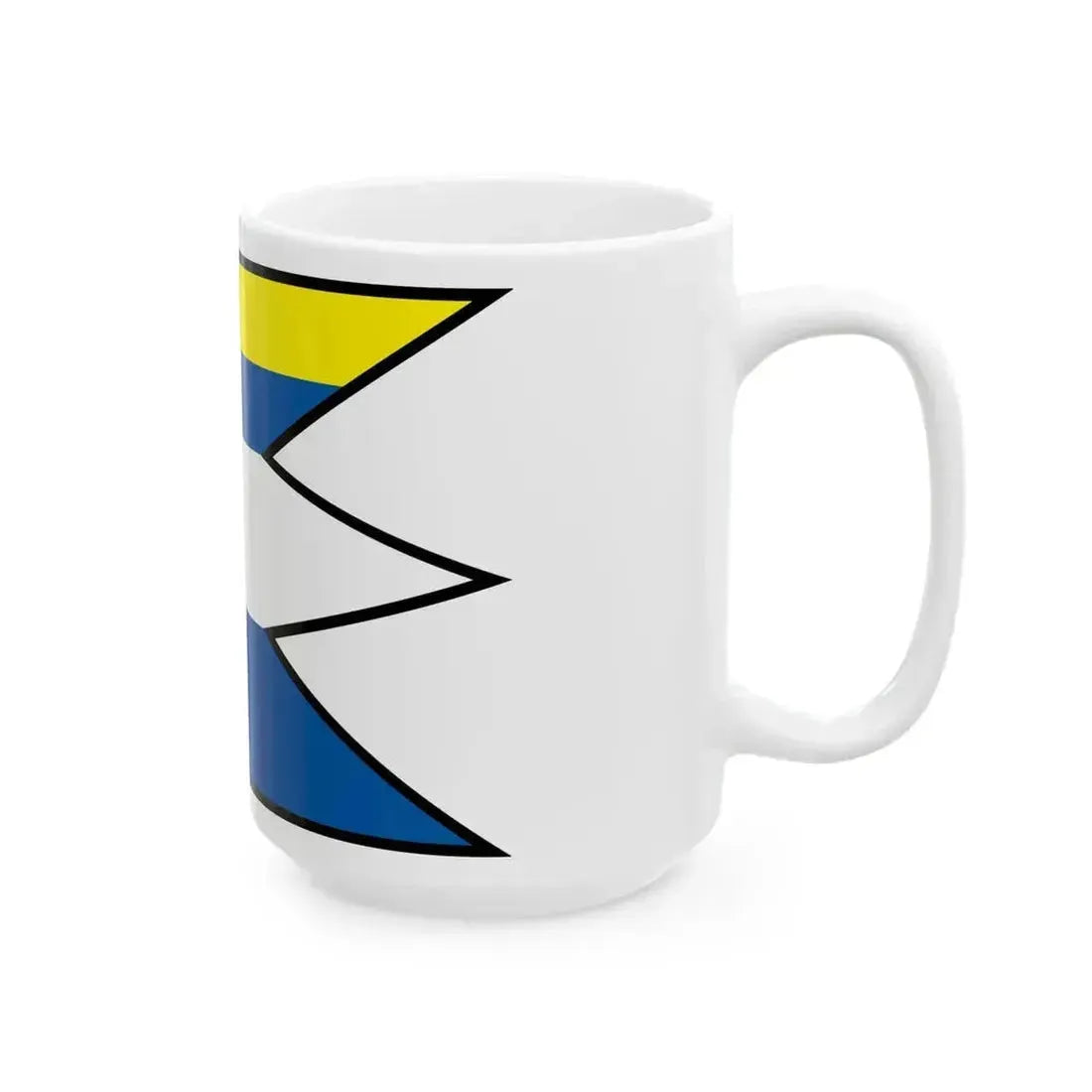 Caka Levice Flag (Slovakia) White Coffee Mug - Go Mug Yourself