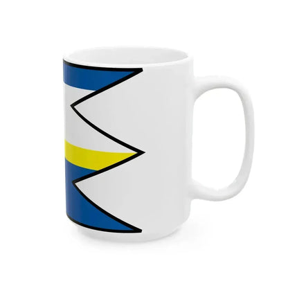 Cakajovce Nitra Flag (Slovakia) White Coffee Mug - Go Mug Yourself