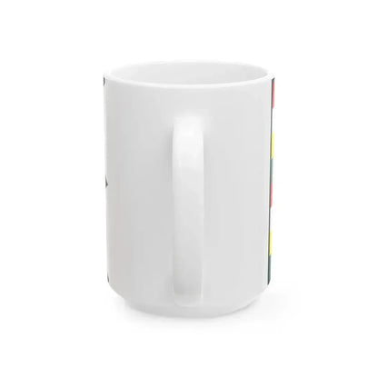 Cakanovce Kosice Okolie Flag (Slovakia) White Coffee Mug - Go Mug Yourself