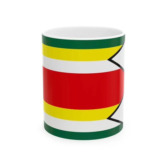 Cakov Rimavska Sobota Flag (Slovakia) White Coffee Mug 11oz - Go Mug Yourself