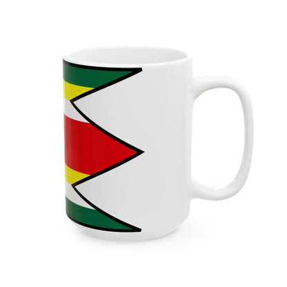 Cakov Rimavska Sobota Flag (Slovakia) White Coffee Mug - Go Mug Yourself