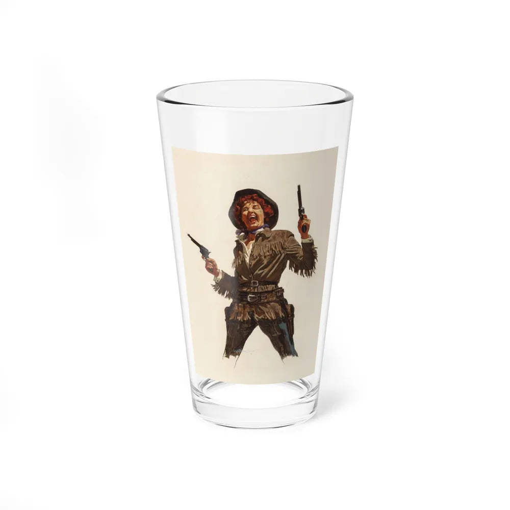 Calamity Jane, Argosy magazine interior illustration, 1958 (Magazine Illustration) Pint Glass 16oz-16oz-Go Mug Yourself