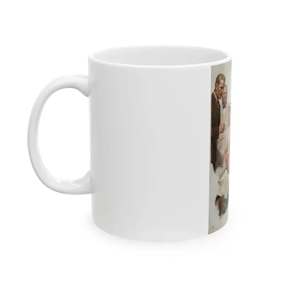 Calcutta Adventure, 1940 - White Coffee Mug - Go Mug Yourself