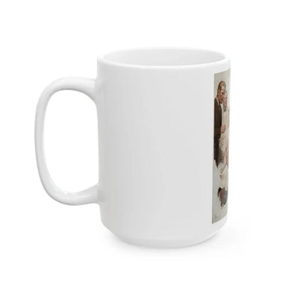 Calcutta Adventure, 1940 - White Coffee Mug - Go Mug Yourself