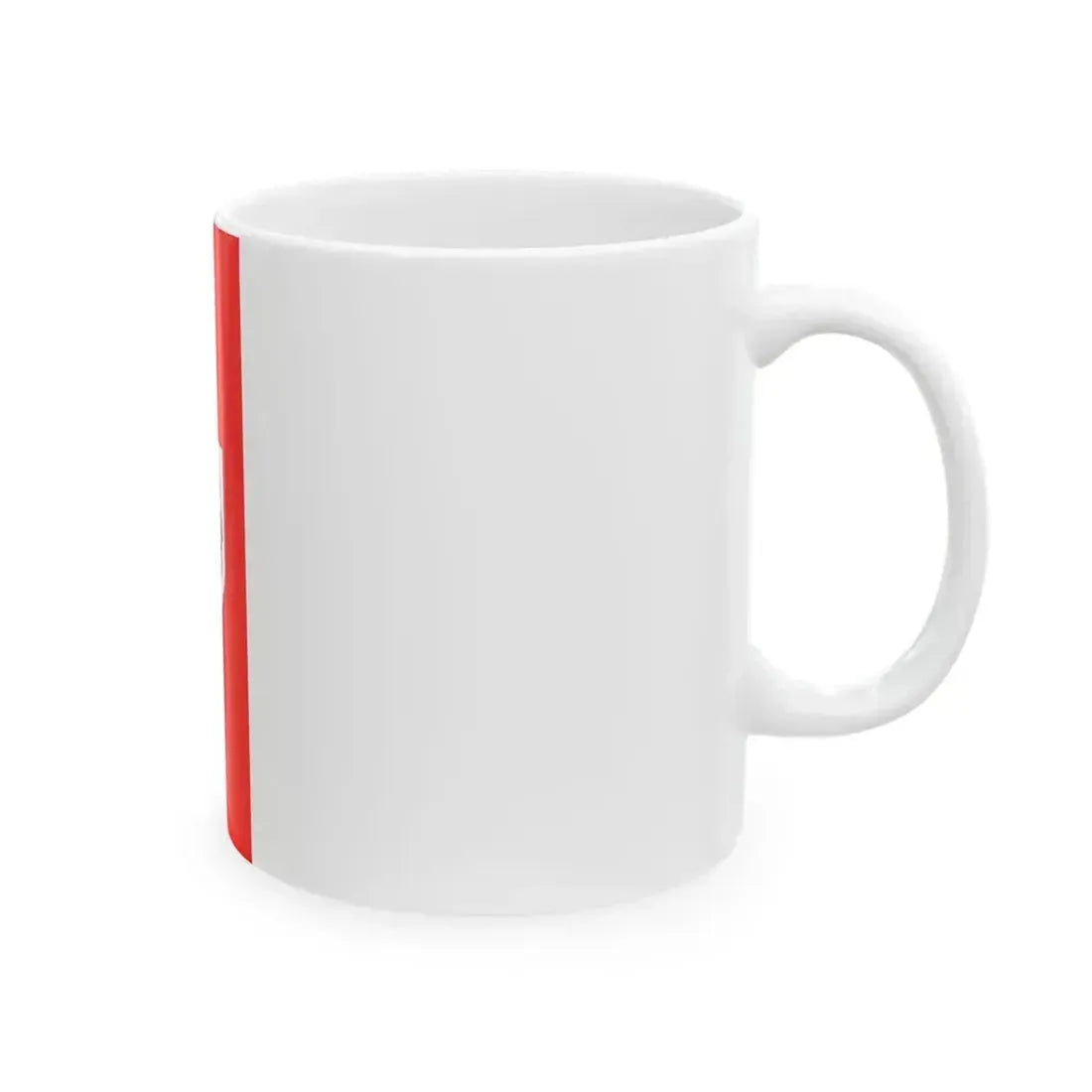 Caldaro sulla Strada del Vino-Bandiera (Italy) White Coffee Mug - Go Mug Yourself