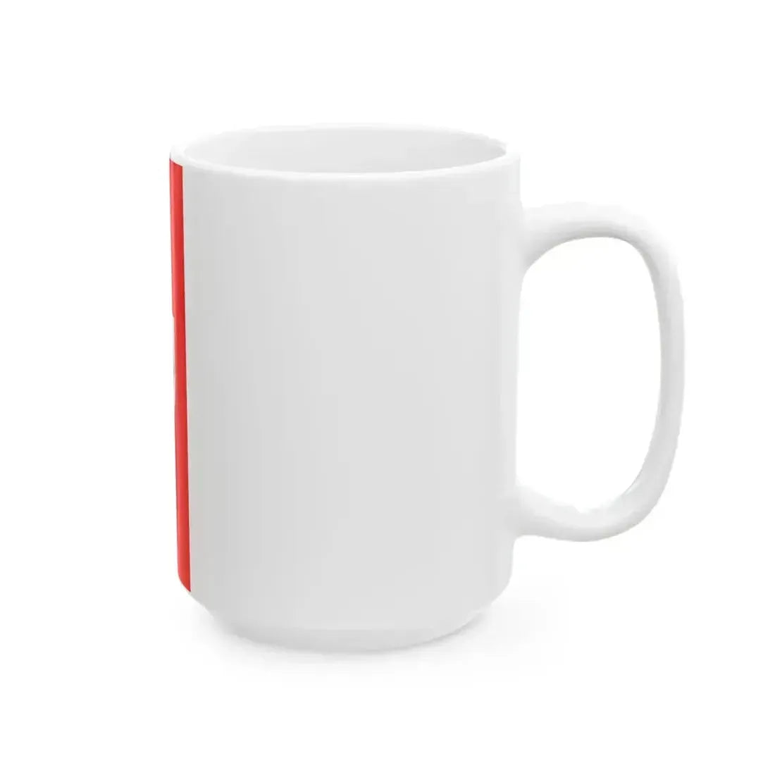 Caldaro sulla Strada del Vino-Bandiera (Italy) White Coffee Mug - Go Mug Yourself