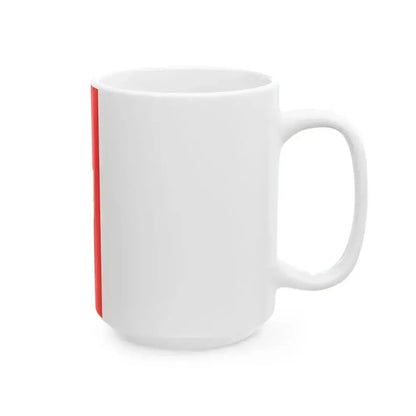 Caldaro sulla Strada del Vino-Bandiera (Italy) White Coffee Mug - Go Mug Yourself