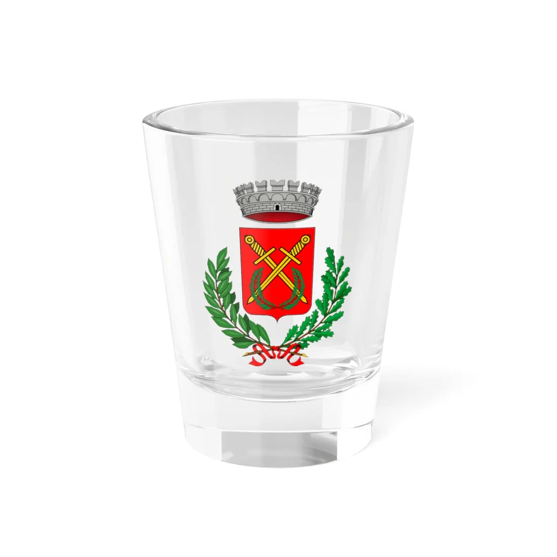 Caldiero-Stemma (Italy) (Coat of Arms) Shot Glass 1.5oz 1.5oz - Go Mug Yourself