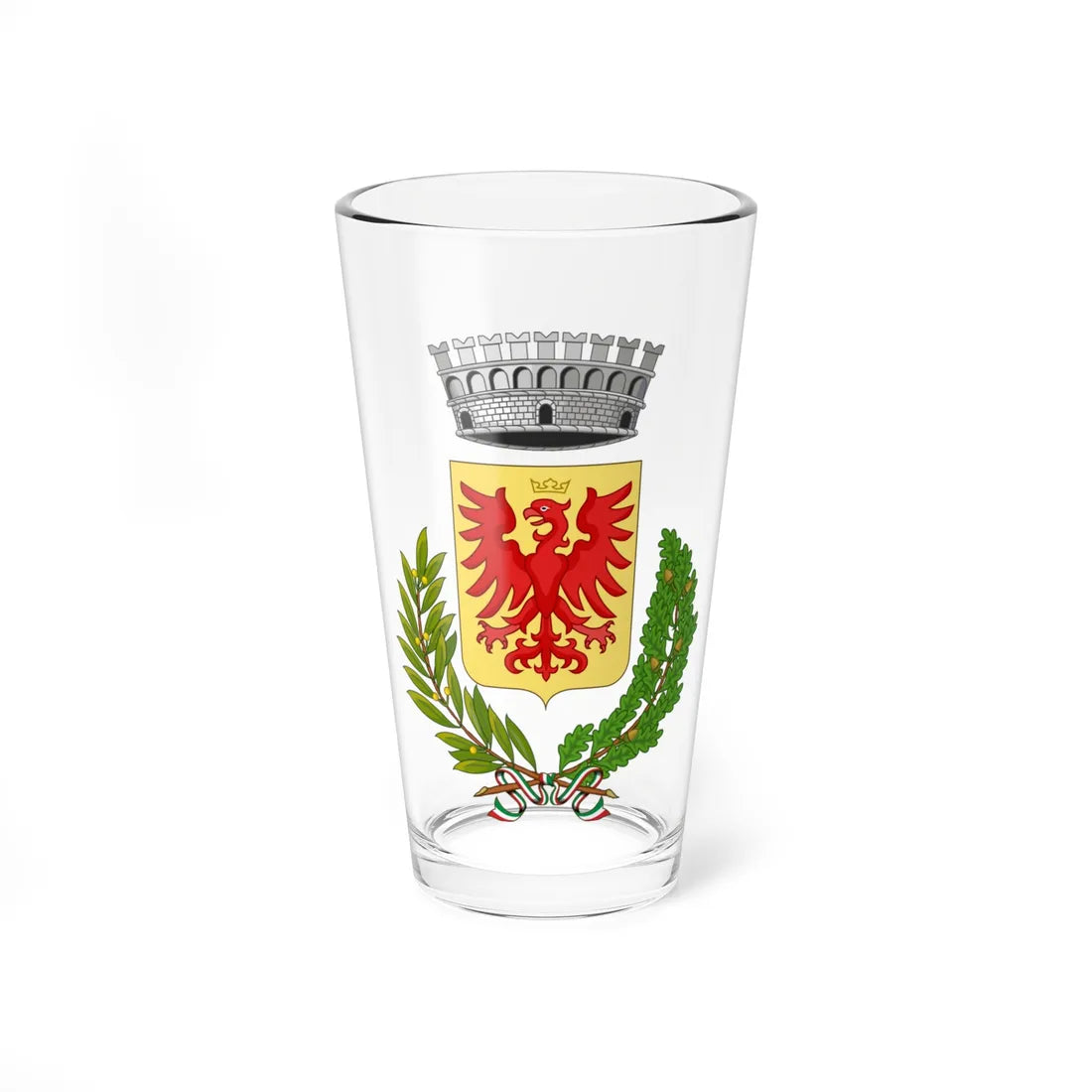 Caldogno-Stemma (Italy) (Coat of Arms) Pint Glass 16oz 16oz - Go Mug Yourself