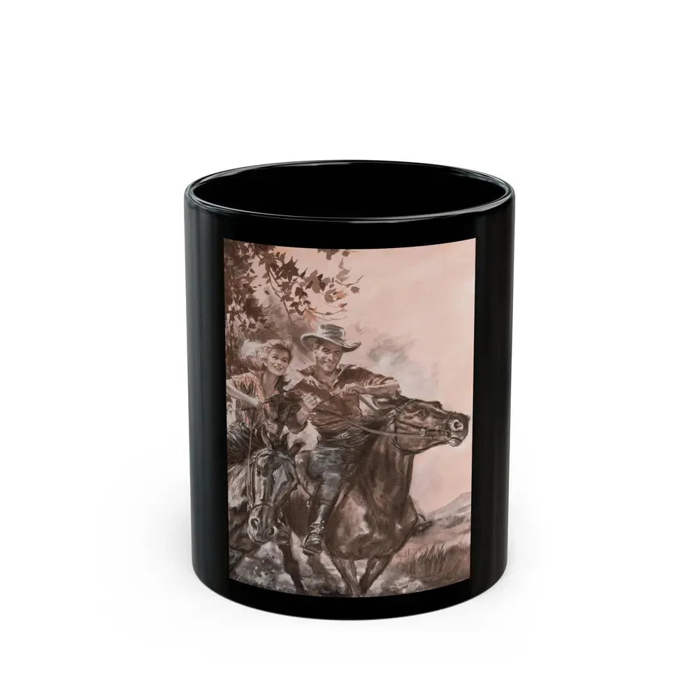 Calgary by Stuart Cloete, Good Housekeeping magazine, 1959 - Black Coffee Mug 11oz - Go Mug Yourself