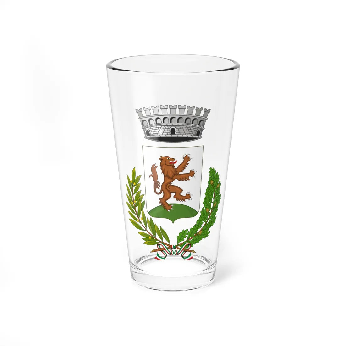 Calice al Cornoviglio-Stemma (Italy) (Coat of Arms) Pint Glass 16oz 16oz - Go Mug Yourself