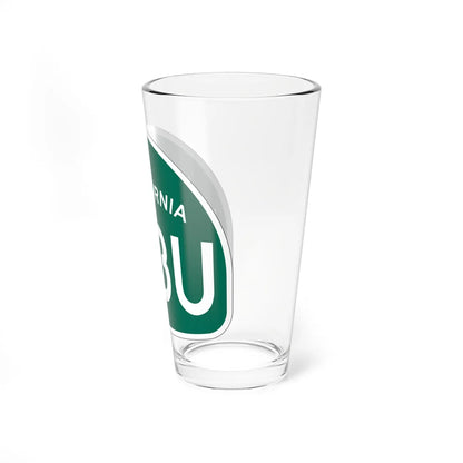 California 103U (California) (Road Sign) Pint Glass 16oz - Go Mug Yourself