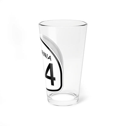 California 104 1957 (California) (Road Sign) Pint Glass 16oz - Go Mug Yourself