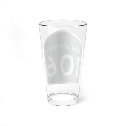 California 106 (California) (Road Sign) Pint Glass 16oz - Go Mug Yourself