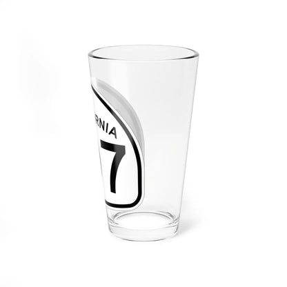 California 107 1957 (California) (Road Sign) Pint Glass 16oz - Go Mug Yourself