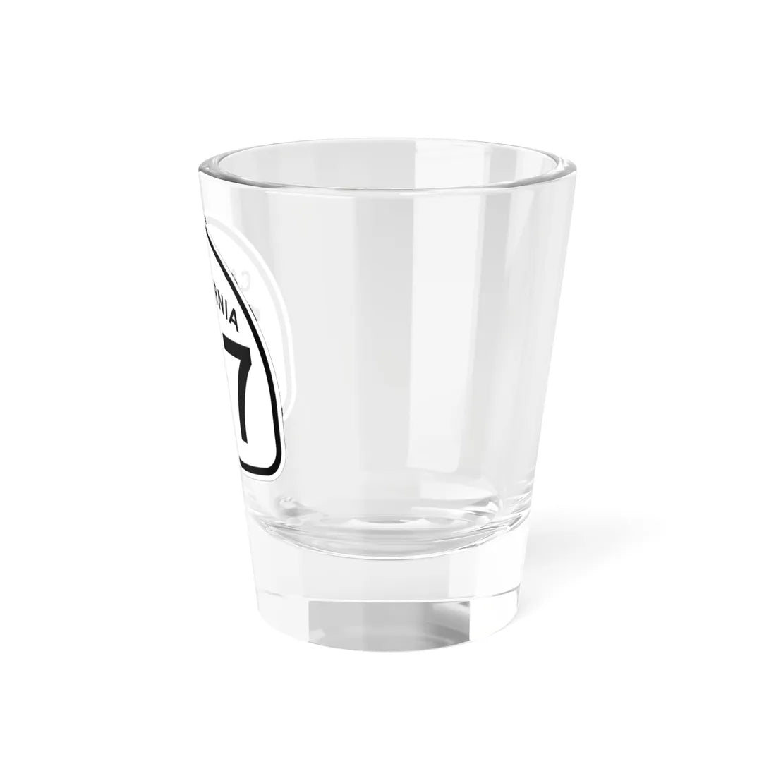 California 107 1957 (California) (Road Sign) Shot Glass 1.5oz - Go Mug Yourself