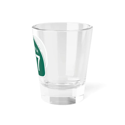 California 107 (California) (Road Sign) Shot Glass 1.5oz - Go Mug Yourself