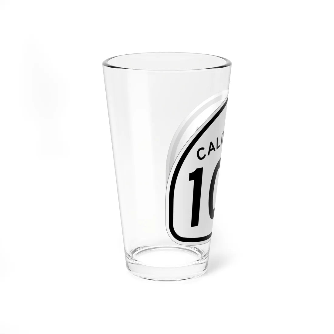 California 108 1957 (California) (Road Sign) Pint Glass 16oz - Go Mug Yourself