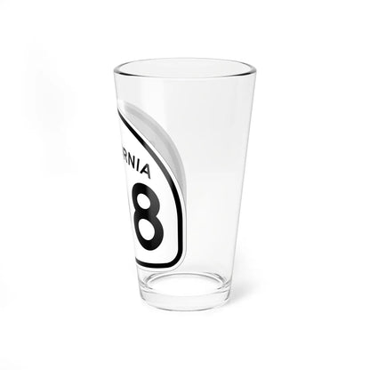 California 108 1957 (California) (Road Sign) Pint Glass 16oz - Go Mug Yourself