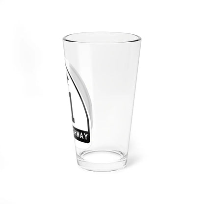 California 11 1948 (California) (Road Sign) Pint Glass 16oz - Go Mug Yourself