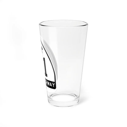 California 111 1934 S (California) (Road Sign) Pint Glass 16oz - Go Mug Yourself