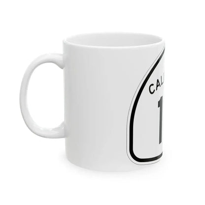 California 111 1957 (California) (Road Sign) White Coffee Mug - Go Mug Yourself