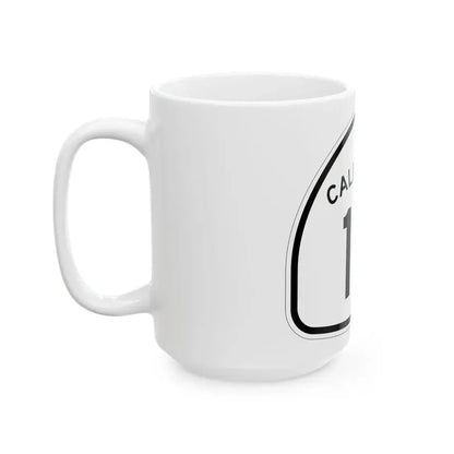 California 111 1957 (California) (Road Sign) White Coffee Mug - Go Mug Yourself