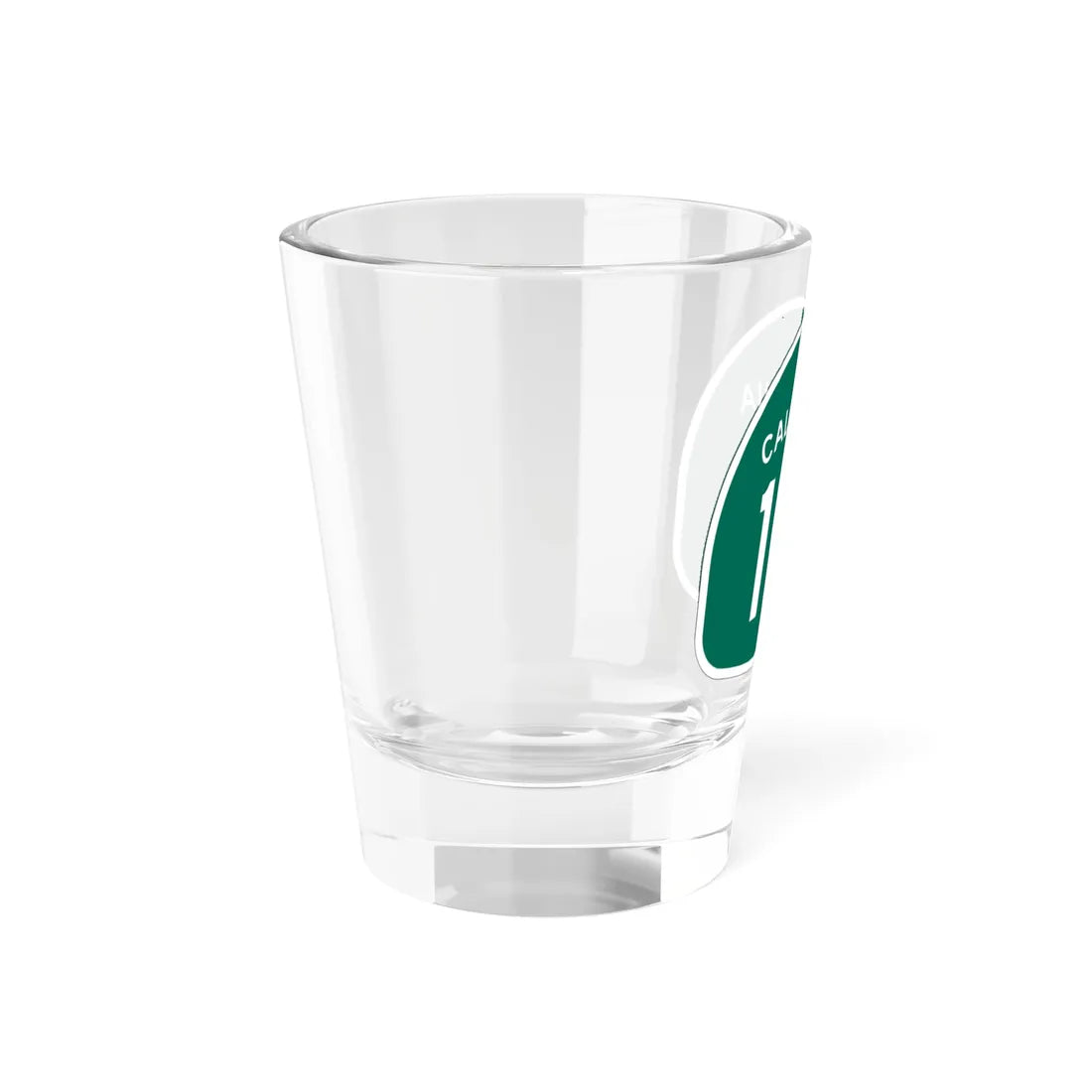 California 114 (California) (Road Sign) Shot Glass 1.5oz - Go Mug Yourself